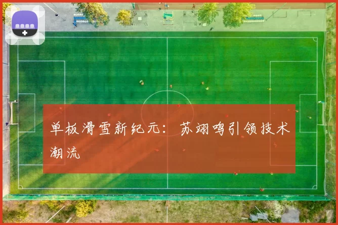 单板滑雪新纪元：苏翊鸣引领技术潮流